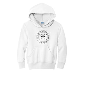 PULLOVER HOODIE (WHITE) - ELEMENTARY